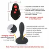 Schoonheid items trillen opblaasbare anale buttplug vibrator prostaat massager stimulator multi-speed trillingen waterdicht sexy speelgoed voor mannen homo