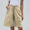 Shorts voor dames slapen voor vrouwen korte nachthowns dames metallic zomer sprankelende outfit glanzende broek