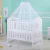 Crib Netting Universal Mosquito Holder Summer Baby Net Luifel Luifel Verwijderbare bedondersteuning Tent 230106