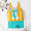 s Costumi da bagno estivi Cute Cartoon Neonate Float Striped Swim Vest 2 9 anni Bambini Ragazzi Galleggiamento Costume da bagno Galleggiabilità 230106