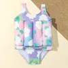 s été maillots de bain mignon dessin animé bébé filles flotteur rayé gilet de bain 2 9 ans enfants garçons flottaison maillot de bain flottabilité 230106