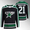 Camisa Dallas Star Tyler Seguin Jake Oettinger Roope Hintz Mason Marchment Jason Robertson Jamie Benn Nils Lundkvist Matt Duchene Miro Heiskanen Ty Dellandrea