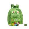 Storage Bags 5 Colors Baby Cute Dinosaur Plush Backpack Kids Cartoon Stuffed Doll Children Garten School Dh1268 Drop Delivery Home G Dhc1W