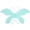 Andere decoratieve stickers Grote kinderen opblaasbaar speelgoedfolie Ballon vlindervleugels Angel Cosplay Verjaardagsfeestje Decoratie Supplies Gift 230105