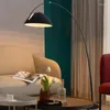 Golvlampor vardagsrum trä stående lampa design sovrum lampor glas boll fjäder