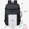 Skolväskor utbyggbara mens 17 tum bärbara ryggsäckar vattentäta anteckningsbok USB -väska sport resepaket ryggsäck för hane 230106