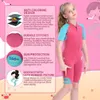 s Enfants Combinaisons Shorty Jeunes Combinaison 2mm Néoprène Maillot de Bain pour Enfants Filles Toddler Aquagym Natation Plongée Surf 230106