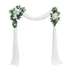 Decorative Flowers Artificial Wedding Arch Ornament Arbor Home Wall Decor Floral Swag