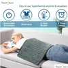 Other Home Garden 110V240V Electric Heating Pad Blanket Timer Physiotherapy For Shoder Neck Back Spine Leg Pain Relief Winter Warm Dhqgh