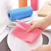 Dinnerware Sets Duster Cloth Dish Rag Towel Dishcloth Eco-Friendly Disposable To Wipe Cleaning Tools Kitchen Brush 50 Pcs/Roll