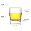 Verres à vin De Qualité Alimentaire Plomb Blanc Whisky 170 Ml Coupe En Verre Bouche Lisse Bord Surface Élégante Épaissir La Tasse De Barre Inférieure Dh0537 T03 Drop Del Dhjj8