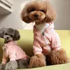Vestuário de cachorro durável cães fofos gatinhos com capuz tops roupas finas de petocasnerosas de cachorro espessado de cachorro de cachorro para o outono para o outono