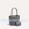 Moda goya anjou mini zakupy torby damskie męskie torebki 2 -częściowe zestaw z monety luksusowe sprzęgło Crossbody Crossbody skórzane ramię worki robocze