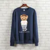 Sweats à capuche pour femmes BLINGPAW Teddy Bear Make Life Simple Beautiful Imprimé Unisexe Sweat à col rond Mélange lourd Lâche à manches longues Vêtements d'automne 230105