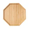 Plates Bamboo Tea Tray Eco-Friendly Fruit Grade Decorate Universal Strong Bearing Kitchen Decor