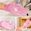 Bath Brushes Sponges Scrubbers Bathroom Tool Mti Colors Gloves Exfoliating Wash Skin Spa Mas Body Cleaner Shower Foam Cleaning Gl Dhjmv