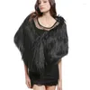 Scarves Women 2023 Fur Shawls Imitation Mogolia Sheep Cloak Shoulder Wraps Faux Shawl