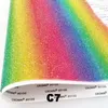 Adesivi murali Autoadesivi SS6 2mm colori arcobaleno vetro pieno maglia di cristallo 24 X 40 CM fogli adesivi rotoli indumenti scarpe finiture fai da te 230105