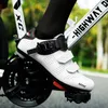 Cycling Footwear Gift Lock Ultralight Road Shoes Colorful Discoloration Men Sport Speed Dirt Bike Sneakers White Racing Women Cleat