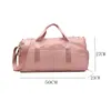 Worki duffel nylon o dużej pojemności torby podróżnej torby na ramię z butami kieszeń suchy mokro osobny bagaż różowy kobiety duże kobiety