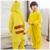 Pijama Kigurumi Çocuklar Erkekler İçin Pijama Kızlar Unicorn Pijama Flannel Çocuklar Dinozor Pijamas Takım Hayvan Slaı Kış Cat 230106