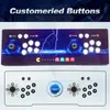 Arcade Video Game Player 1080P HD TV Console de jogos 10000 em 1 Caixa de jogo Pandora Joystick Botões LED