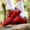 Fahrradschuhe kommen an Professionelle leuchtende Fahrradschuhe MTB Sapatilha Ciclismo Mountainbike-Sneaker Herren selbstsichernd Unisex36-47