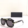 Designer Sunglasses Vintage Legends 663 Sunglasses Black Gold Frame Grey Shaded Sonnenbrille occhiali da sole unisex Shades lafont eyewear with Box