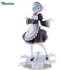 Action Toy Figures Vicootor Original äkta Re Life in a Other World än Zero Ram Winter Maid PVC Figur Model Doll Toys Christmas Gift T230105