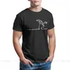 T-shirt da uomo Happy Fashion TShirts La Linea The Line Osvaldo Cavandoli TV T-shirt da uomo in puro cotone streetwear T-shirt girocollo taglia grande 230105