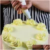 Attrezzi per torte 26Pcs / Set Sile Punte per sac à poche da cucina Cucina Fai da te Glassa Pi Crema Sacchetti riutilizzabili con 24 ugelli Decorazione Vt0456 Drop Delivery Ho Dhn3F