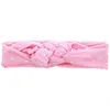 Hair Accessories Knitted Cotton Elastic Headbands For Girls Wave Point Baby Hairband Toddler Turban Spandex
