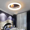 Taklampor Moderna dekorativa barn LED -lampor Salong för rummet Dekoration inomhusbelysning
