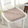 Pillow Office Computer Seat S Four Seasons Chair Cotton And Linen Knitting Mat Breathable Home Car Back
