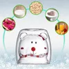 Hip Flasks Cartoon Double Layer Borosilicate Glass Mug Bear Cup Milk Household Water S 230105