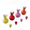 Storage Bottles 500ml Creative Round Belly Long Neck Kitchen Ceramic Cruet Soy Sauce And Vinegar Olive Oil Tank Liquid Seasoning Tool