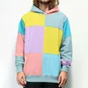 Erkek Hoodies Mens Sonbahar ve Kış Patchwork Sweatshirts Sıcak Moda Erkekler 2023 Nedensel Uzun Kollu Ropa Hombre