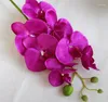 Decorative Flowers 7 Phalaenopsis Imitation Orchid Wedding Decoration Flower Home Living Room Vase Arrangement