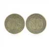 Arts And Crafts Yes Or No Commemorative Coin Floral Letter Classic Metal Magic Tricks Toys Creative Props Show Tool Vt1962 Drop Deli Dhb7C