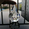 Avize kristal kamal 1pcs 76mm k9 berrak cam ızgara kabak prizmaları kolye suncatcher lamba aydınlatma parçaları asılı süsleme ev