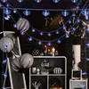 Saiten 10/20LEDs Halloween Fledermaus Lichterkette Solar/batteriebetriebene Fledermäuse Lichterketten für Weihnachten Jahr Urlaub Home Party Dekor