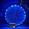 Strings Led Waterproof Bike Wire String Light Warning Bicycle Wheel Flas Party Outdoor Lights Decor