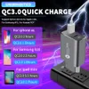 PD12W 20W Type-C reislader Quick Charge Wall Power Adapter USB Port 5V 2.4A US EU-plug Home Dock Chargers Opladen voor Huawei Samsung Galaxy Note LG Tablet