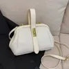 Stuff Sacks 2023 Winter New Shell Mobile Women's Fashion Leisure Litchi Texture One Shoulder Crossbody Bag