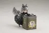 Экшн -фигуры Judai Original Ribose Decormed Figure Time Tea Time Cats Li Howe Tea Caddy Figure Collection Collection Doll Toys T230105