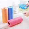 Dinnerware Sets Duster Cloth Dish Rag Towel Dishcloth Eco-Friendly Disposable To Wipe Cleaning Tools Kitchen Brush 50 Pcs/Roll