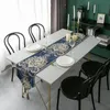 Runner de mesa Moderno minimalista Jacquard Pano Dinner Luxury Home Decor Coffee El Bed S 230105