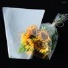 Gift Wrap Bouquet Flower Floral Wrapping Paper Rose Packing Clear Cellophane Packaging Arrangement Sleeve Sleevestransparent Wedding