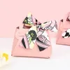 Gift Wrap 5Pcs Pink Leather Bags Handbag Shape Chocolate Candy Birthday Wedding Packaging Baby Shower Supplies