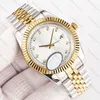 Mens and womens watches Automatic mechanical element Date table 36 41mm Precision durable movement Gold stainless steel luminous m228l